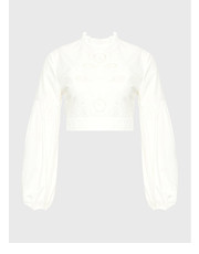 Bluzka Bluzka X221-50283 Biały Regular Fit - modivo.pl Ixiah