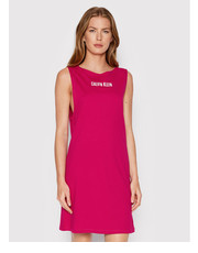 Sukienka Sukienka letnia KW0KW01776 Różowy Regular Fit - modivo.pl Calvin Klein Swimwear