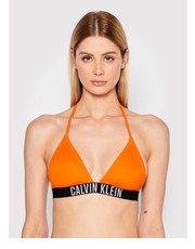 Strój kąpielowy Góra od bikini Triangle KW0KW01850 Pomarańczowy - modivo.pl Calvin Klein Swimwear