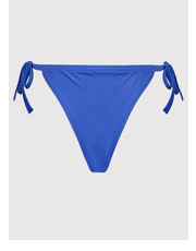 Strój kąpielowy Dół od bikini KW0KW01863 Niebieski - modivo.pl Calvin Klein Swimwear