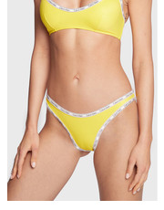 Strój kąpielowy Dół od bikini KW0KW01952 Żółty - modivo.pl Calvin Klein Swimwear
