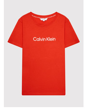 Bluzka T-Shirt KV0KV00013 Czerwony Regular Fit - modivo.pl Calvin Klein Swimwear