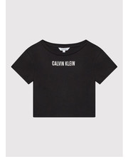 Bluzka T-Shirt KY0KY00004 Czarny Cropped Fit - modivo.pl Calvin Klein Swimwear