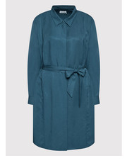 Sukienka Sukienka koszulowa K20K204892 Niebieski Regular Fit - modivo.pl Calvin Klein Curve