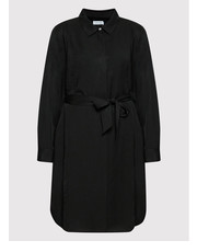 Sukienka Sukienka koszulowa K20K204892 Czarny Regular Fit - modivo.pl Calvin Klein Curve