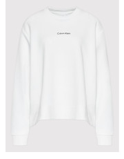 Bluza Bluza Inclusive Micro Logo K20K204897 Biały Regular Fit - modivo.pl Calvin Klein Curve