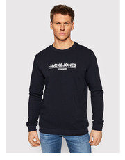 Bluza męska Jack&Jones PREMIUM Bluza Branding 12205732 Granatowy Regular Fit - modivo.pl Jack&Jones Premium