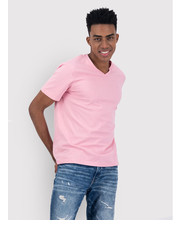 T-shirt - koszulka męska T-Shirt 017-1177-1541 Różowy Standard Fit - modivo.pl American Eagle