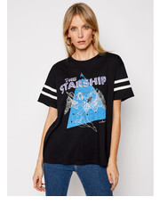 Bluzka T-Shirt Starship Boyfriend Sports Stripe Tee 23896 Czarny Boyfriend Fit - modivo.pl One Teaspoon
