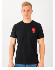 T-shirt - koszulka męska T-Shirt Japanese Sun Ts I025020 TF10J94 8967 Czarny Regular Fit - modivo.pl Edwin