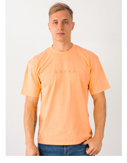 T-shirt - koszulka męska T-Shirt Katakana Embroidery Ts I026745 TH372M4 CTPTT Pomarańczowy Regular Fit - modivo.pl Edwin