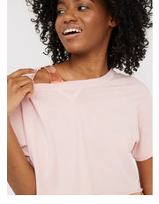 Bluzka T-Shirt 078-2161-1060 Różowy Relaxed Fit - modivo.pl Aerie