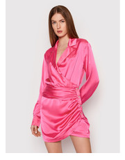Sukienka Sukienka koktajlowa A1EEQU9000 Różowy Regular Fit - modivo.pl Please