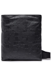 Torba męska Saszetka Monogram Soft Flatpack18 Aop K50K509362 Czarny - modivo.pl Calvin Klein Jeans