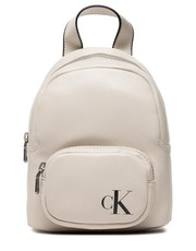 Plecak Plecak Sleek Campus Bp22 Solid K60K610087 Beżowy - modivo.pl Calvin Klein Jeans