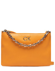 Listonoszka Torebka Re Lock Ew Crossbody W Chain K60K609115 Pomarańczowy - modivo.pl Calvin Klein Jeans