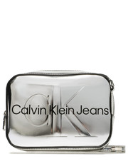 Listonoszka Torebka Sculped Camera Bag K60K610396 Srebrny - modivo.pl Calvin Klein Jeans