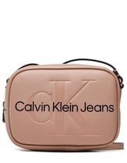 Listonoszka Torebka Sculpted Camera Bag K60K607202 Różowy - modivo.pl Calvin Klein Jeans