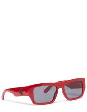 Okulary Okulary przeciwsłoneczne CKJ22635S Czerwony - modivo.pl Calvin Klein Jeans