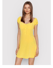 Sukienka Sukienka codzienna J20J218848 Żółty Regular Fit - modivo.pl Calvin Klein Jeans