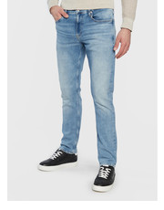 Spodnie męskie Jeansy J30J322443 Niebieski Slim Fit - modivo.pl Calvin Klein Jeans