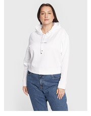Bluza Plus Bluza Inclusive Micro K20K204382 Biały Regular Fit - modivo.pl Calvin Klein Jeans