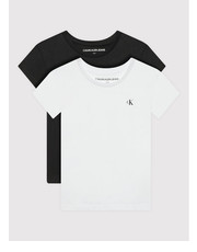 Bluzka Komplet 2 t-shirtów Slim Monogram IG0IG01258 Kolorowy Slim Fit - modivo.pl Calvin Klein Jeans
