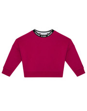 Bluza Bluza Intarsia Logo IG0IG01009 Różowy Oversize - modivo.pl Calvin Klein Jeans