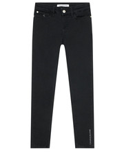 Spodnie Jeansy Clean Black Strech IG0IG01206 Czarny Skinny Fit - modivo.pl Calvin Klein Jeans