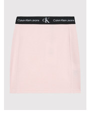 Spódniczka Spódnica Punto IG0IG01429 Różowy Regular Fit - modivo.pl Calvin Klein Jeans