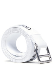 Pasek Pasek Damski Slider Webbing Belt 30mm K60K608292 Biały - modivo.pl Calvin Klein Jeans