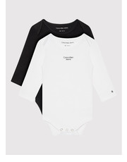 Bielizna dziecięca Komplet 2 par body dziecięcych Stack Logo IN0IN00013 Kolorowy - modivo.pl Calvin Klein Jeans