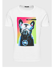 T-shirt - koszulka męska T-Shirt M6256.000.2660 Biały Skinny Fit - modivo.pl Replay