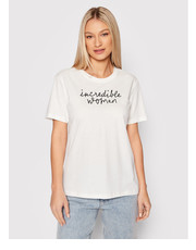 Bluzka T-Shirt 2114700 Biały Loose Fit - modivo.pl s.Oliver