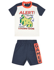 Bluzka Komplet t-shirt i spodenki Game Player 45191001 Kolorowy Regular Fit - modivo.pl Primigi