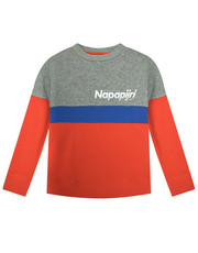 Bluza Bluza Baloy NP0A4EQ2 S Czerwony Regular Fit - modivo.pl Napapijri