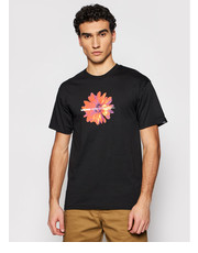 T-shirt - koszulka męska T-Shirt Blooming VN0A54CF Czarny Classic Fit - modivo.pl Vans