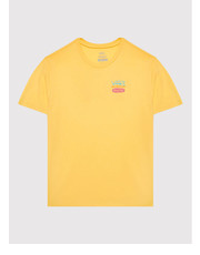 Bluzka T-Shirt  X Crayola VN0A7RL2 Żółty Regular Fit - modivo.pl Vans