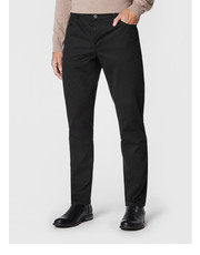 Spodnie męskie Spodnie materiałowe Tesero GR22-SPMJ507 Czarny Regular Fit - modivo.pl Gino Rossi