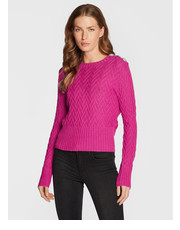 Sweter Sweter WF2269 MA95M Różowy Regular Fit - modivo.pl Liu Jo