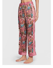 Piżama Spodnie piżamowe 5F2080 T2449 Różowy Relaxed Fit - modivo.pl Liu Jo