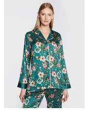 Piżama Koszulka piżamowa 5F2079 T2449 Zielony Regular Fit - modivo.pl Liu Jo