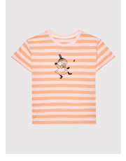 Bluzka T-Shirt MOOMIN Tussilago 516689M Różowy Regular Fit - modivo.pl Reima