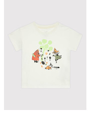 Bluzka T-Shirt Moomin Tussilago 516689M Biały Relaxed Fit - modivo.pl Reima