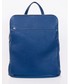 Torebka skórzana VERA BAGS Skórzany plecak damski z opcją torebki VP 20217 BLUE